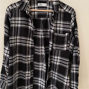HOLLISTER FLANNEL “BOYFRIEND FIT”
